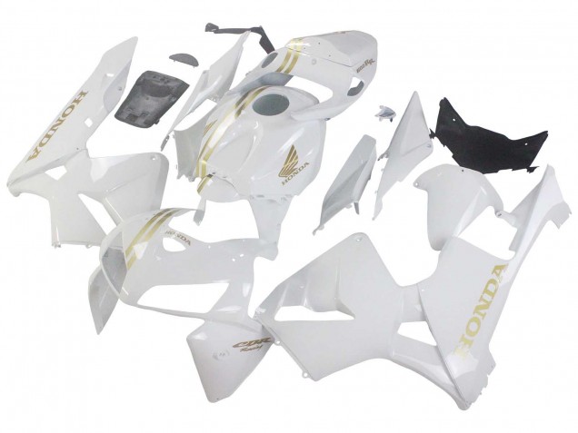 2005-2006 Honda CBR600RR Motorcycle Fairings - White Gold Canada