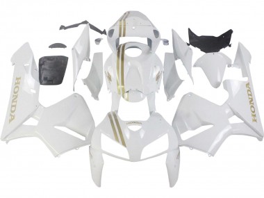 Cheap 2005-2006 Honda CBR600RR Motorcycle Fairings - White Gold Canada