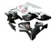 2005-2006 Honda CBR600RR Motorcycle Fairings - Black White with Cherry Blossom Canada