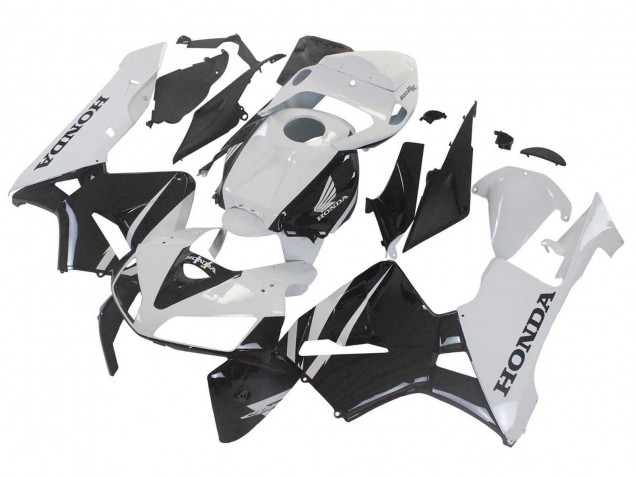 2005-2006 Honda CBR600RR Motorcycle Fairings - Black White Canada