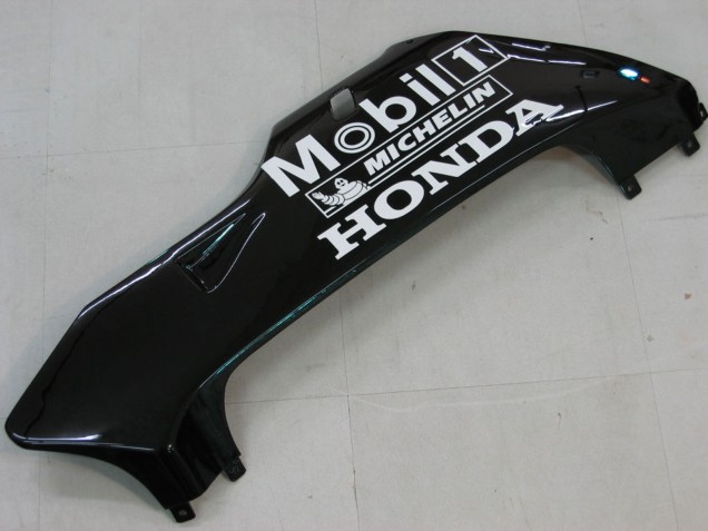 2005-2006 Honda CBR600RR Motorcycle Fairings - Glossy Black White West Canada