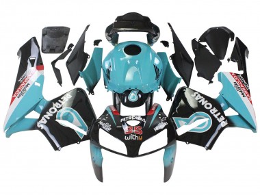 Cheap 2005-2006 Honda CBR600RR Motorcycle Fairings - Light Blue Black 35 Canada