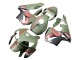 2005-2006 Honda CBR600RR Motorcycle Fairings - Green Red Shark Canada