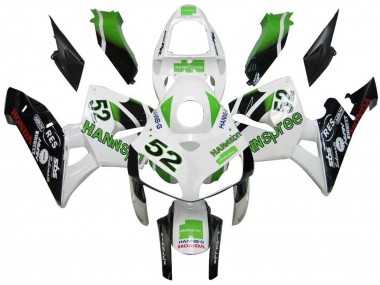 Cheap 2005-2006 Honda CBR600RR Motorcycle Fairings - Green White Black hannspree 52 Canada
