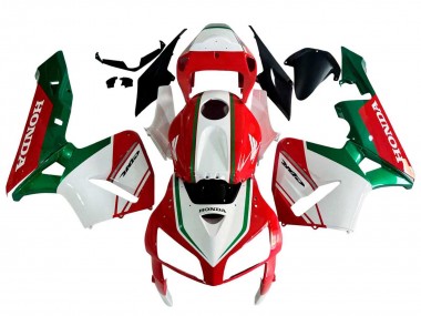 Cheap 2005-2006 Honda CBR600RR Motorcycle Fairings - Red White Green Canada