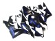 2007-2008 Honda CBR600RR Motorcycle Fairings - Matte Black Blue Repsol Canada