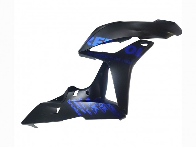 2007-2008 Honda CBR600RR Motorcycle Fairings - Matte Black Blue Repsol Canada