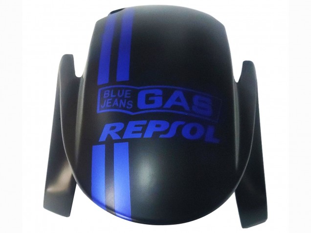 2007-2008 Honda CBR600RR Motorcycle Fairings - Matte Black Blue Repsol Canada