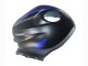 2007-2008 Honda CBR600RR Motorcycle Fairings - Matte Black Blue Repsol Canada
