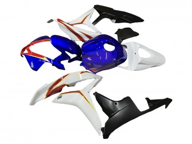 Cheap 2007-2008 Honda CBR600RR Motorcycle Fairings - White Blue Red Glossy Black Canada