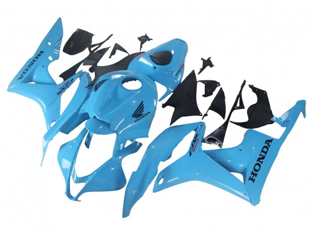 2007-2008 Honda CBR600RR Motorcycle Fairings - Light Blue Racing Canada