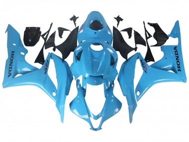 Cheap 2007-2008 Honda CBR600RR Motorcycle Fairings - Light Blue Racing Canada
