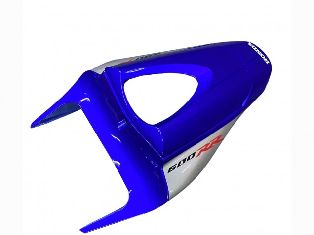 2007-2008 Honda CBR600RR Motorcycle Fairings - Silver Blue Glossy Black Racing Canada