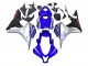 2007-2008 Honda CBR600RR Motorcycle Fairings - Silver Blue Glossy Black Racing Canada
