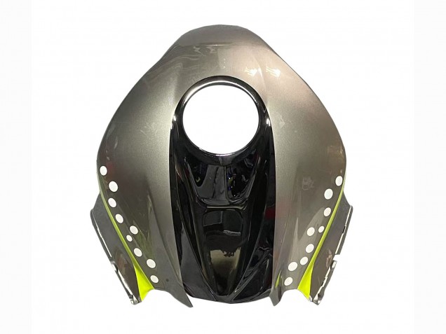 2007-2008 Honda CBR600RR Motorcycle Fairings - Grey Fluorescent Yellow Shark Canada