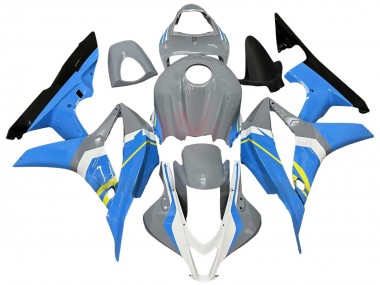 Cheap 2007-2008 Honda CBR600RR Motorcycle Fairings - Nardo Grey Blue White Glossy Black Canada