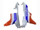 2007-2008 Honda CBR600RR Motorcycle Fairings - Silver Blue Red HRC Canada