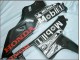 2007-2008 Honda CBR600RR Motorcycle Fairings - Glossy Black White West Canada