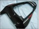 2007-2008 Honda CBR600RR Motorcycle Fairings - Glossy Black White West Canada