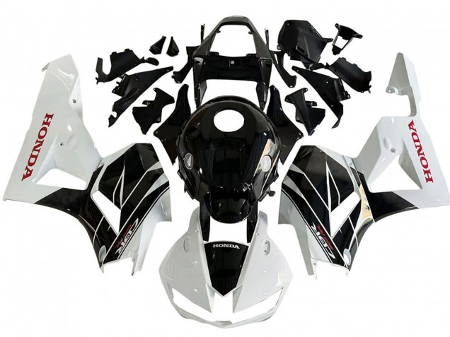 2013-2023 Honda CBR600RR Motorcycle Fairing Kits - White Glossy Black Canada