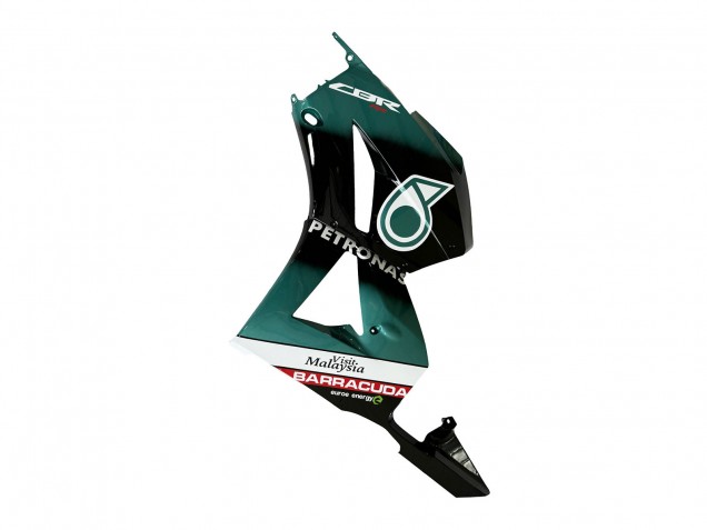 2013-2026 Honda CBR600RR Motorcycle Fairing - Teal Blue Glossy Black Petronas 20 Canada