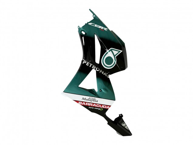 2013-2026 Honda CBR600RR Motorcycle Fairing - Teal Blue Glossy Black Petronas 20 Canada