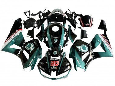 Cheap 2013-2023 Honda CBR600RR Motorcycle Fairing - Teal Blue Glossy Black Petronas 20 Canada