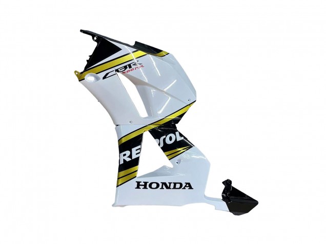 2013-2026 Honda CBR600RR Motorcycle Fairings - White Gold Glossy Black Repsol Canada