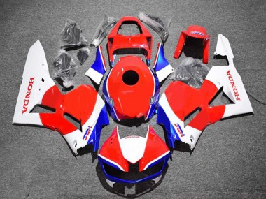 Cheap 2013-2023 Honda CBR600RR Motorcycle Fairing Kits - White Red Blue HRC Canada