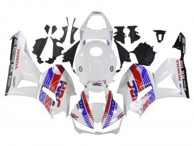 Cheap 2013-2023 Honda CBR600RR Motorcycle Fairing - White Red Blue HRC Canada