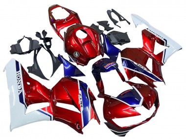 Cheap 2013-2026 Honda CBR600RR Motorcycle Fairings - White Red Blue HRC Canada