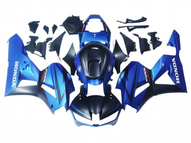Cheap 2013-2023 Honda CBR600RR Motorcycle Fairings - Blue Matte Black Racing Canada