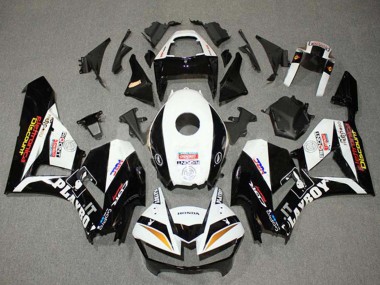 Cheap 2013-2026 Honda CBR600RR Motorcycle Fairings - White Gold Glossy Black HRC Canada