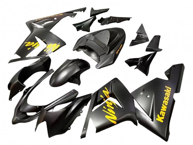 2004-2005 Kawasaki ZX10R Motorcycle Fairings - Black Ninja Canada