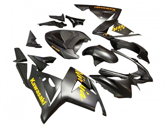 2004-2005 Kawasaki ZX10R Motorcycle Fairings - Black Ninja Canada