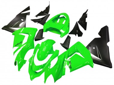 Cheap 2004-2005 Kawasaki ZX10R Motorcycle Fairings - Green Black Ninja Canada