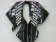 2004-2005 Kawasaki ZX10R Motorcycle Fairings - White Black West Ninja Canada