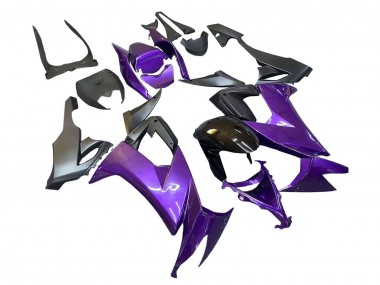 Cheap 2008-2010 Kawasaki ZX10R Motorcycle Fairings - Purple Black Canada