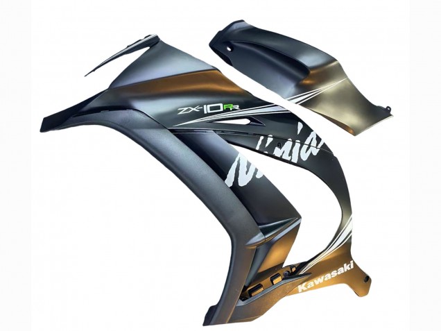 2011-2015 Kawasaki ZX10R Motorcycle Fairings - Matte Grey White Green Canada