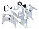 2011-2015 Kawasaki ZX10R Motorcycle Fairings - White Green Stripe Black Ninja Canada