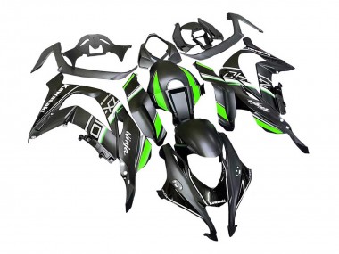 Cheap 2016-2020 Kawasaki ZX10R Motorcycle Fairings - Matte Black Green White Ninja Canada