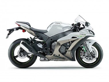 Cheap 2016-2020 Kawasaki ZX10R Motorcycle Fairings - Pearl White Green Canada