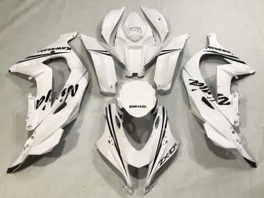Cheap 2016-2020 Kawasaki ZX10R Motorcycle Fairings - White Black Canada
