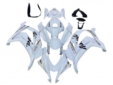 Cheap 2016-2020 Kawasaki ZX10R Motorcycle Fairings - White Gold Black Canada