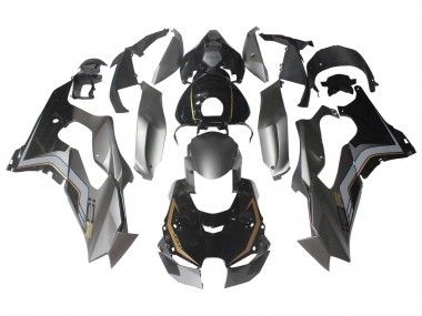 Cheap 2021-2025 Kawasaki ZX10R Motorcycle Fairings - Black Grey Gold Canada
