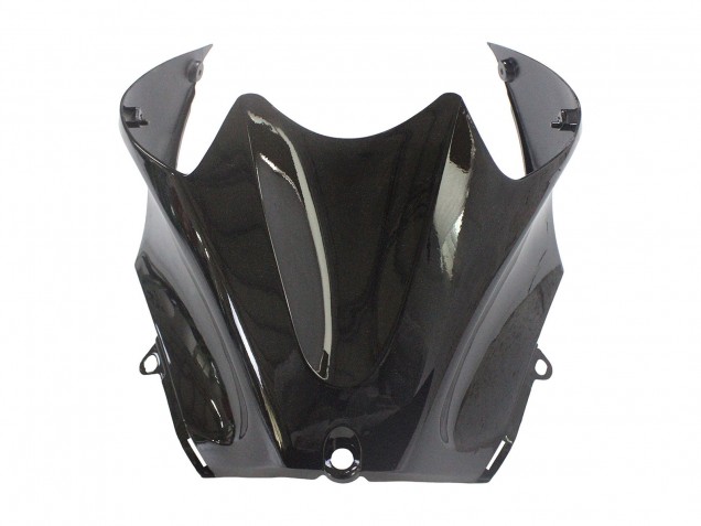 2012-2024 Kawasaki ZX14R ZZR1400 Motorcycle Fairing Kits - Green Glossy Black Canada