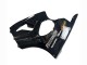 1998-1999 Kawasaki ZX6R Motorcycle Fairings - Glossy Black Yellow Elf Bridgestone Canada