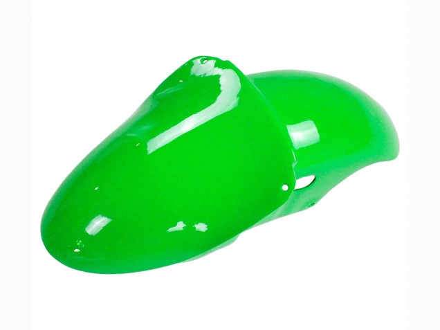 1998-1999 Kawasaki ZX6R Motorcycle Fairings - Green White Glossy Black Canada