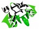 2000-2002 Kawasaki ZX6R Motorcycle Fairings - Green White Black Canada