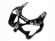 2000-2002 Kawasaki ZX6R Motorcycle Fairings - Glossy Black White West Michelin Canada